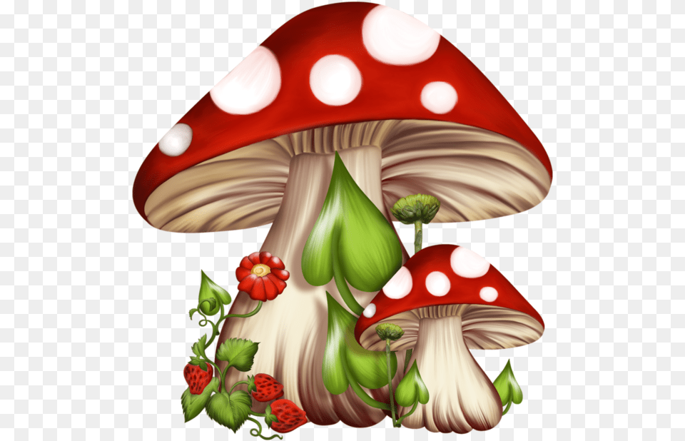 Black And White Library Neon Drawing Mushroom Mushroom Clipart, Agaric, Fungus, Plant, Amanita Free Png Download