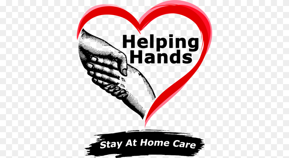 Black And White Library Stay At Home Care Com Scottsbluff Helping Hands Clipart, Electronics, Hardware, Heart, Bow Free Transparent Png