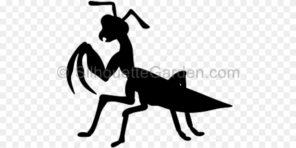 Black And White Mantis Clipart, Chandelier, Lamp, Animal Png Image