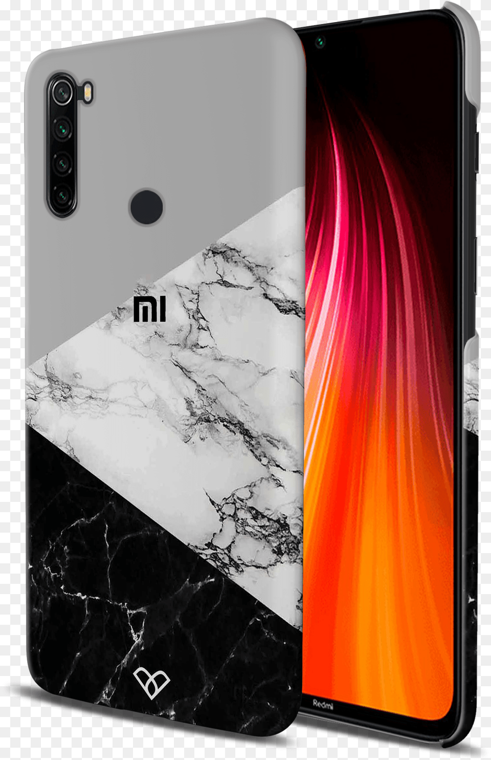 Black And White Marble Slim Case And Cover For Redmi Iphone, Electronics, Mobile Phone, Phone Png Image