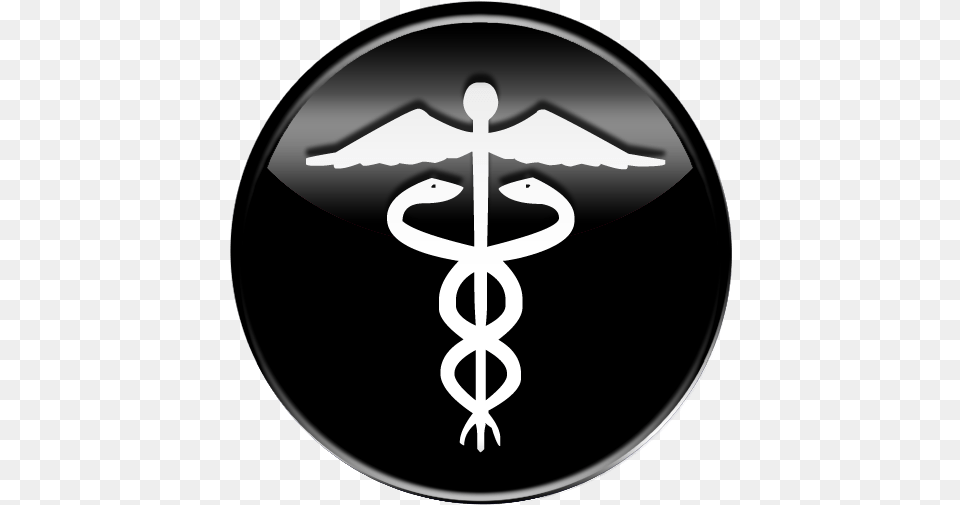 Black And White Medical Cross Logo Logodix Medical Symbol In Circle, Emblem, Chandelier, Lamp, Weapon Png Image