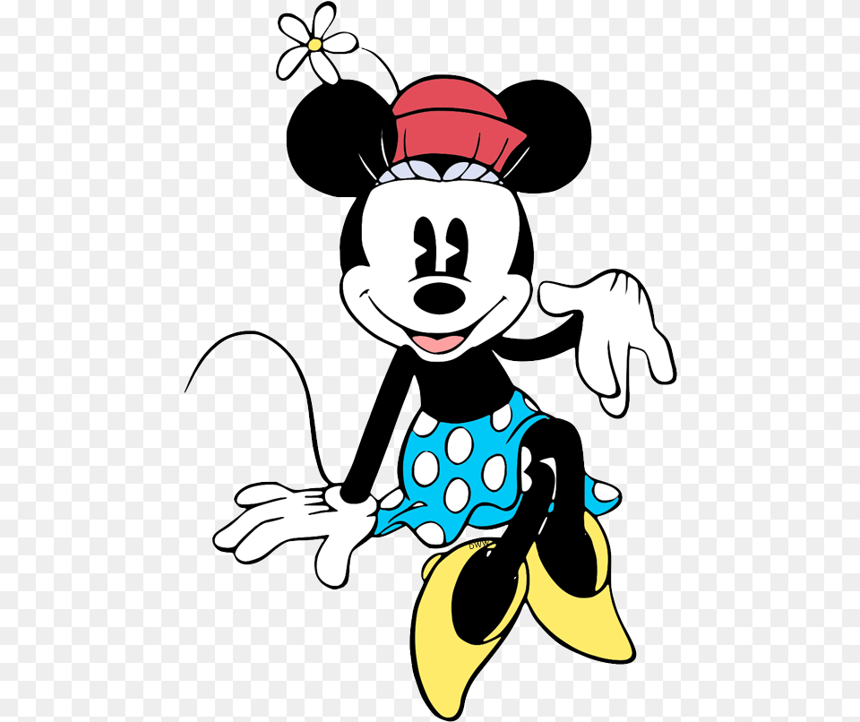 Black And White Minnie Mouse, Baby, Person, Performer, Clown Free Png