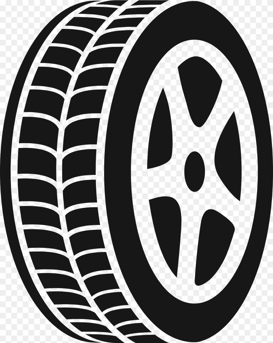 Black And White Of Racing Grim Stunning Car Tire Icon, Alloy Wheel, Car Wheel, Machine, Spoke Free Transparent Png