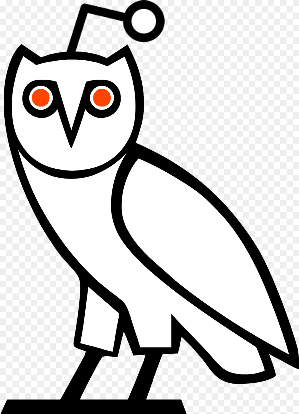Black And White Ovo Owl, Animal, Bird Png Image