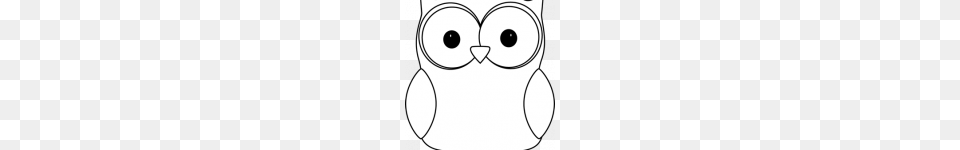 Black And White Owl Images Of Owls Clipart Black And White Owl, Bottle, Shaker Png Image