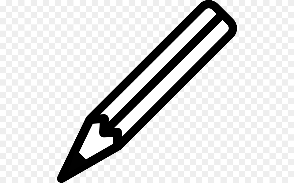 Black And White Pencil Clip Art, Bow, Weapon Free Png