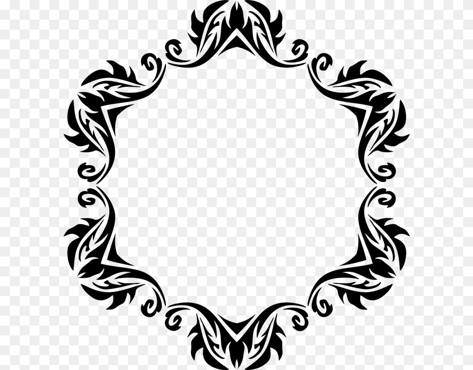 Black And White Picture Frames Drawing Line Art, Gray Free Transparent Png
