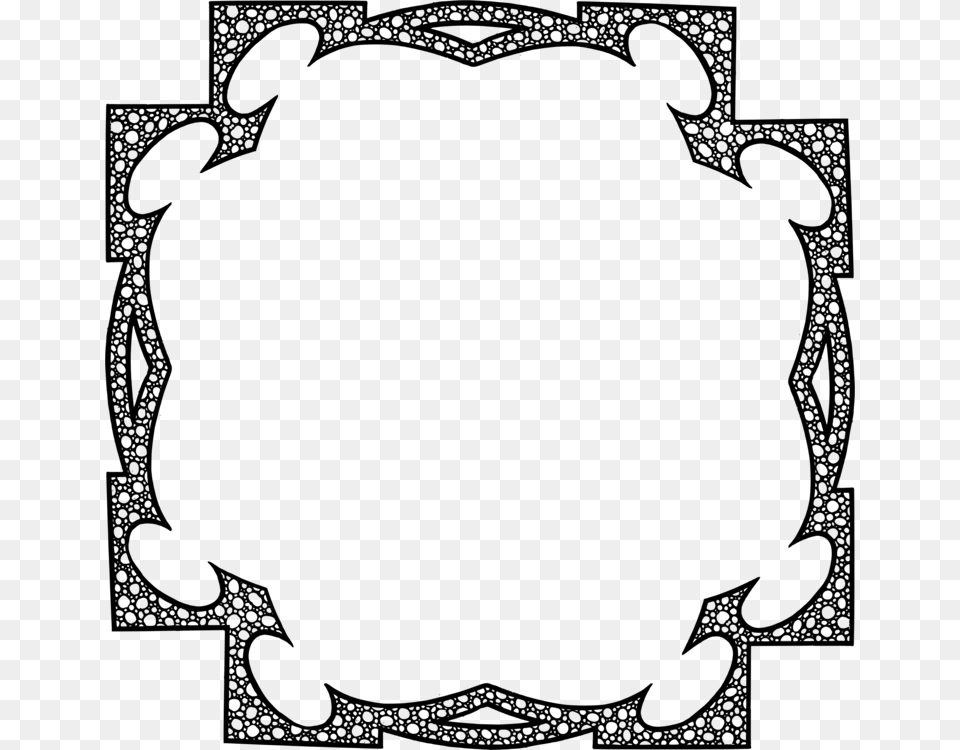 Black And White Picture Frames Line Art Monochrome, Gray Png Image