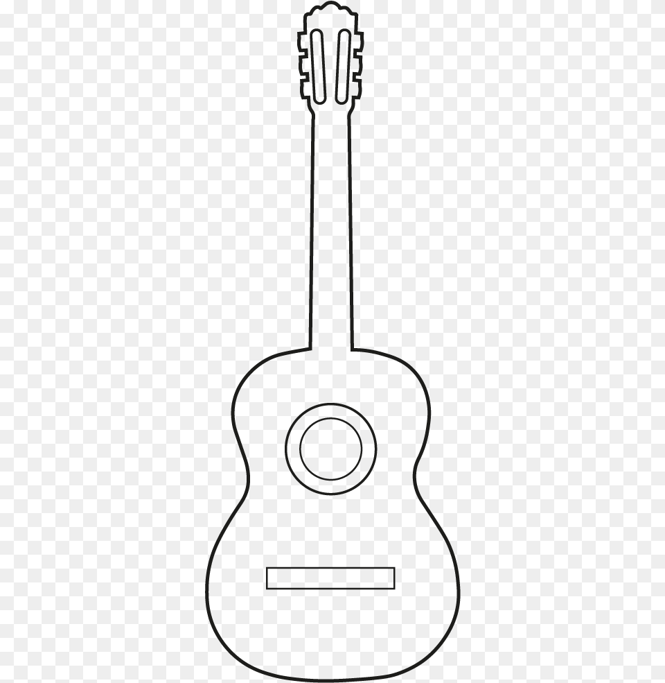 Black And White Pictures Of Guitars Line Art, Guitar, Musical Instrument Png