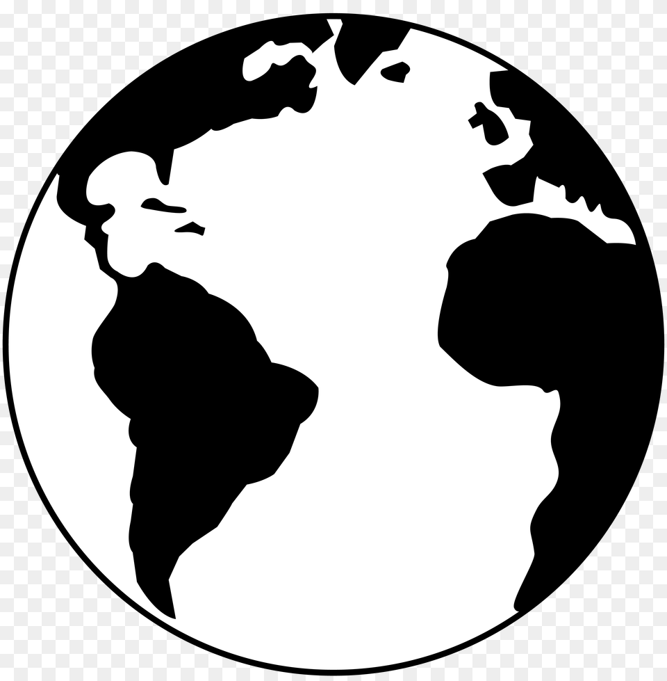 Black And White Planet Earth, Adult, Female, Person, Woman Png Image