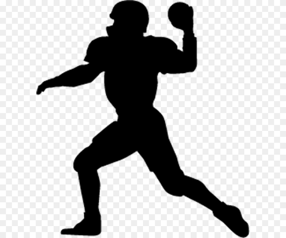 Black And White Quarterback, Gray Png Image