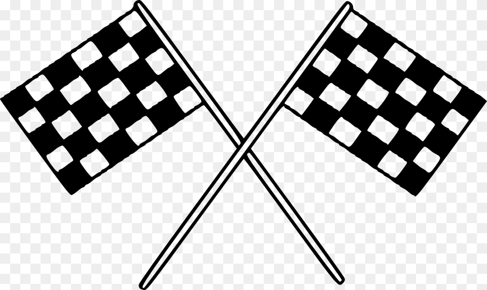 Black And White Race Car Clipart, Gray Free Png