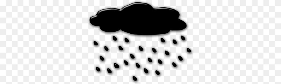Black And White Rain Cloud Icon Clipart Dark Rain Cloud Clipart, Nature, Night, Outdoors Png