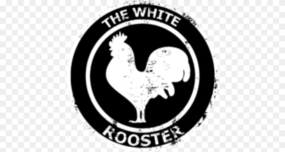 Black And White Rooster Logo Logodix Rooster, Symbol, Emblem, Ammunition, Grenade Free Png