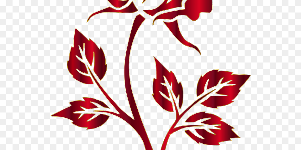 Black And White Rose Clipart, Art, Floral Design, Graphics, Leaf Free Png Download