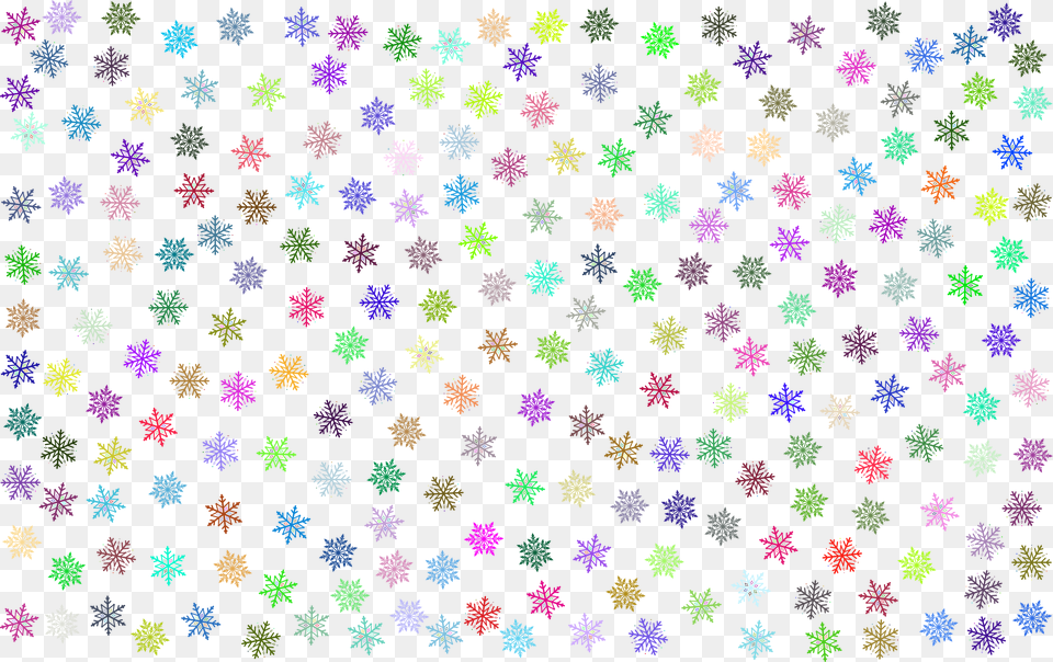 Black And White Snowflake Pattern, Plant, Paper Free Png