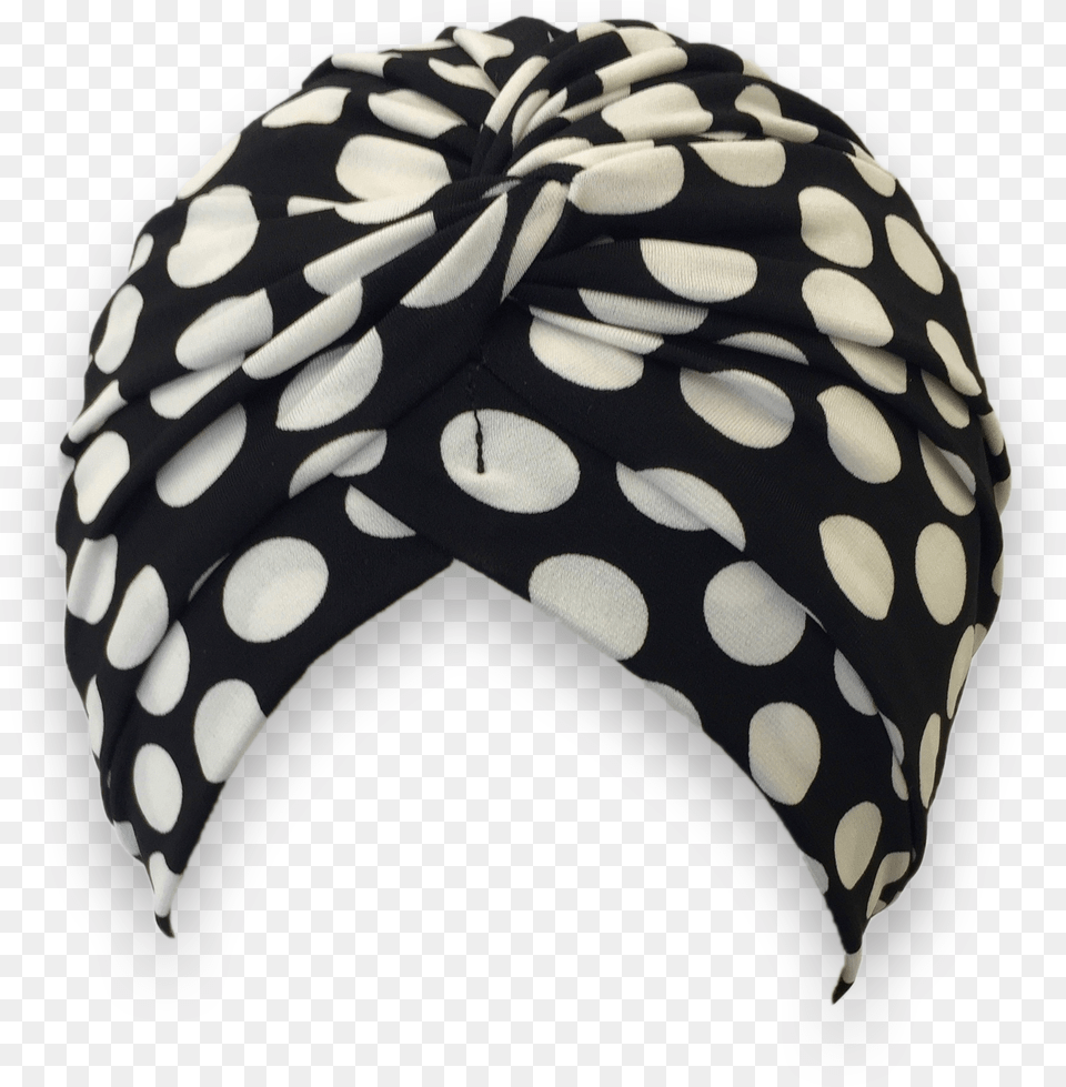 Black And White Spot Shower Turban Shower Cap Nz, Clothing, Hat, Swimwear, Baseball Cap Free Transparent Png