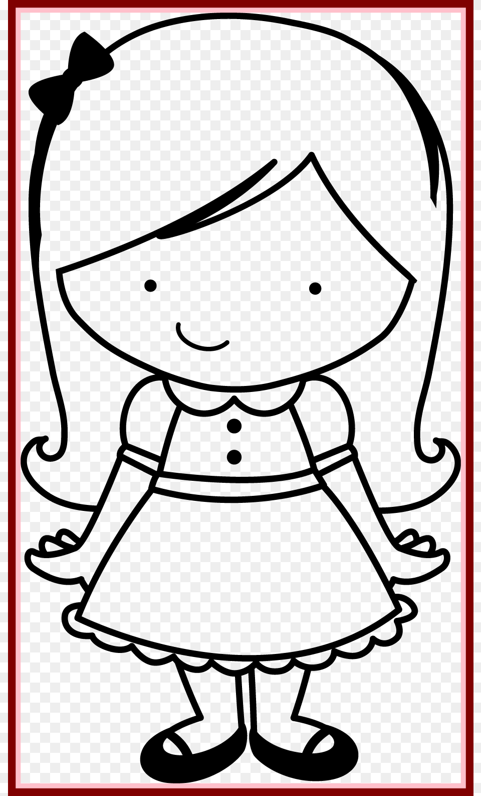 Black And White Stock Astonishing Best Clip Art Alice Baby Para Colorir, Maroon Free Png Download