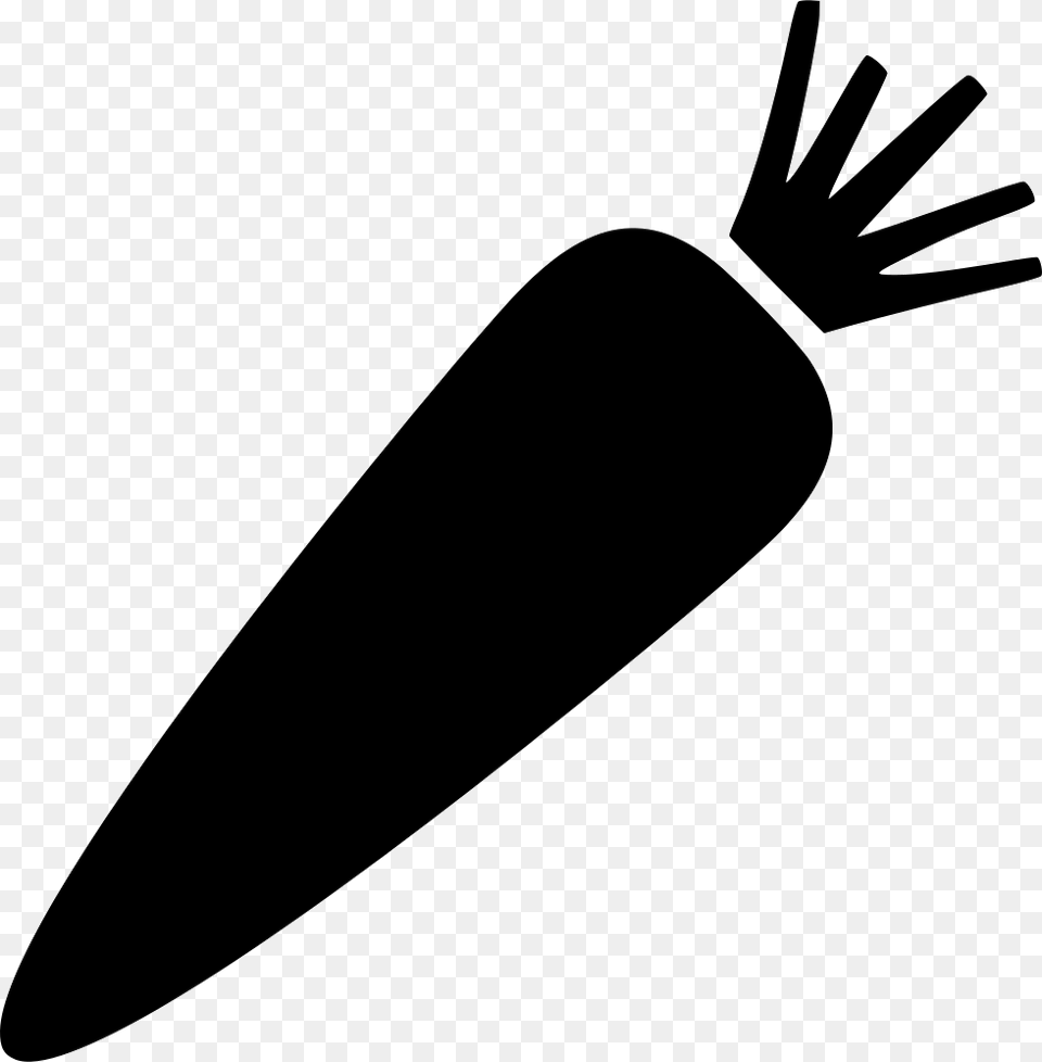 Black And White Stock Carrot Svg, Food, Plant, Produce, Vegetable Png