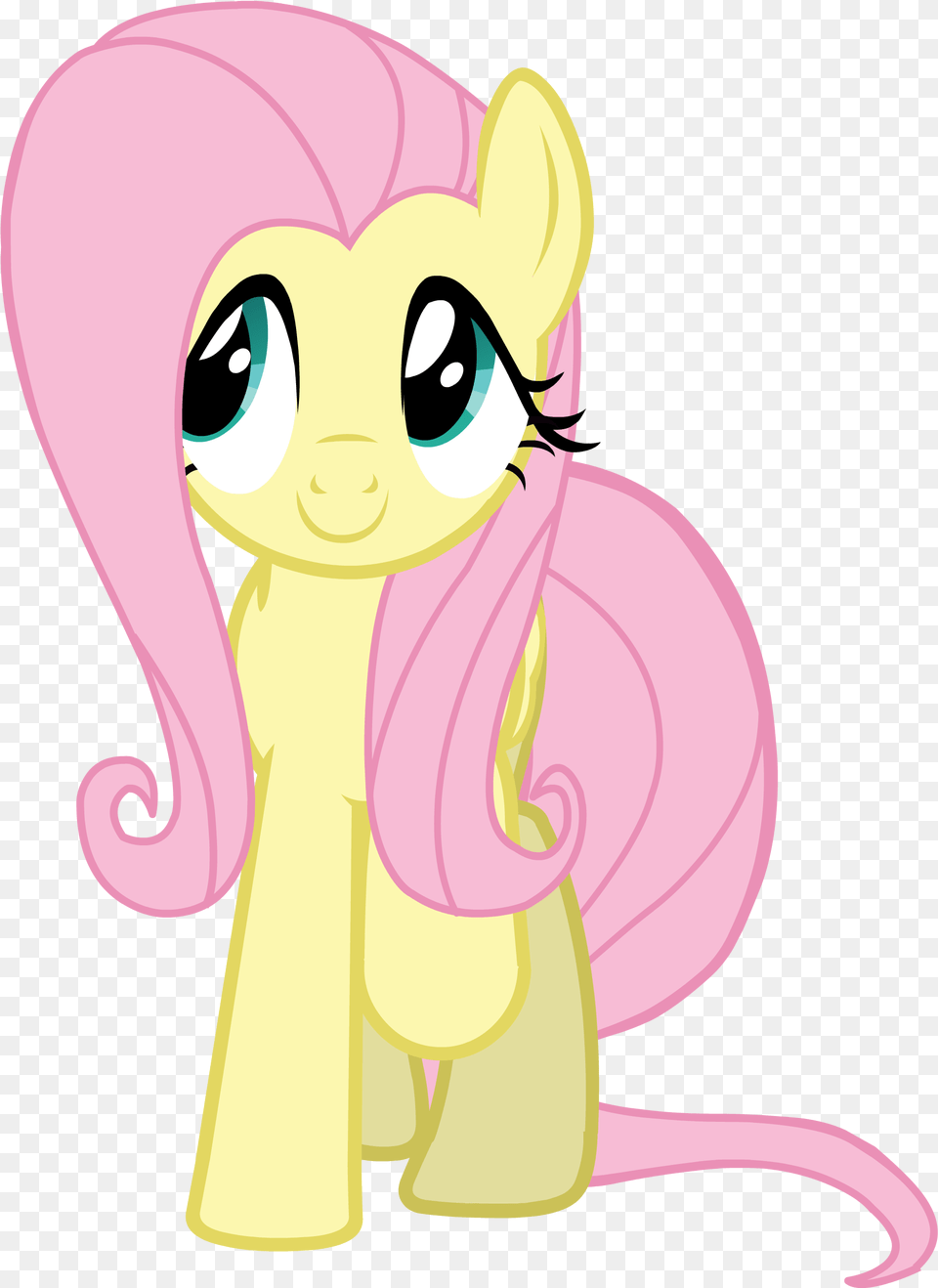 Black And White Stock Fluttershy Vector My Little Pony Fluttershy Front, Book, Comics, Publication, Baby Png