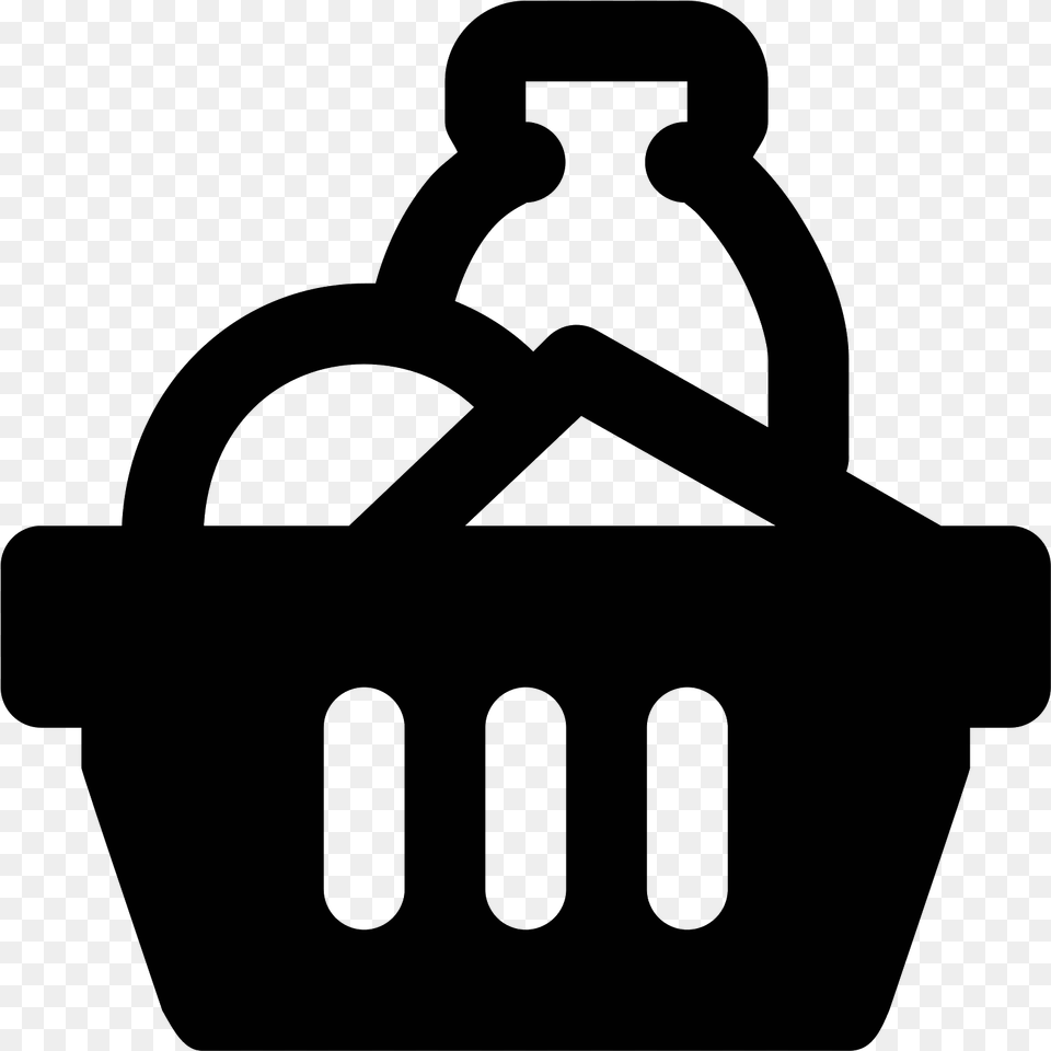 Black And White Stock Ingredients Icon Ingredients Food Icon, Gray Png