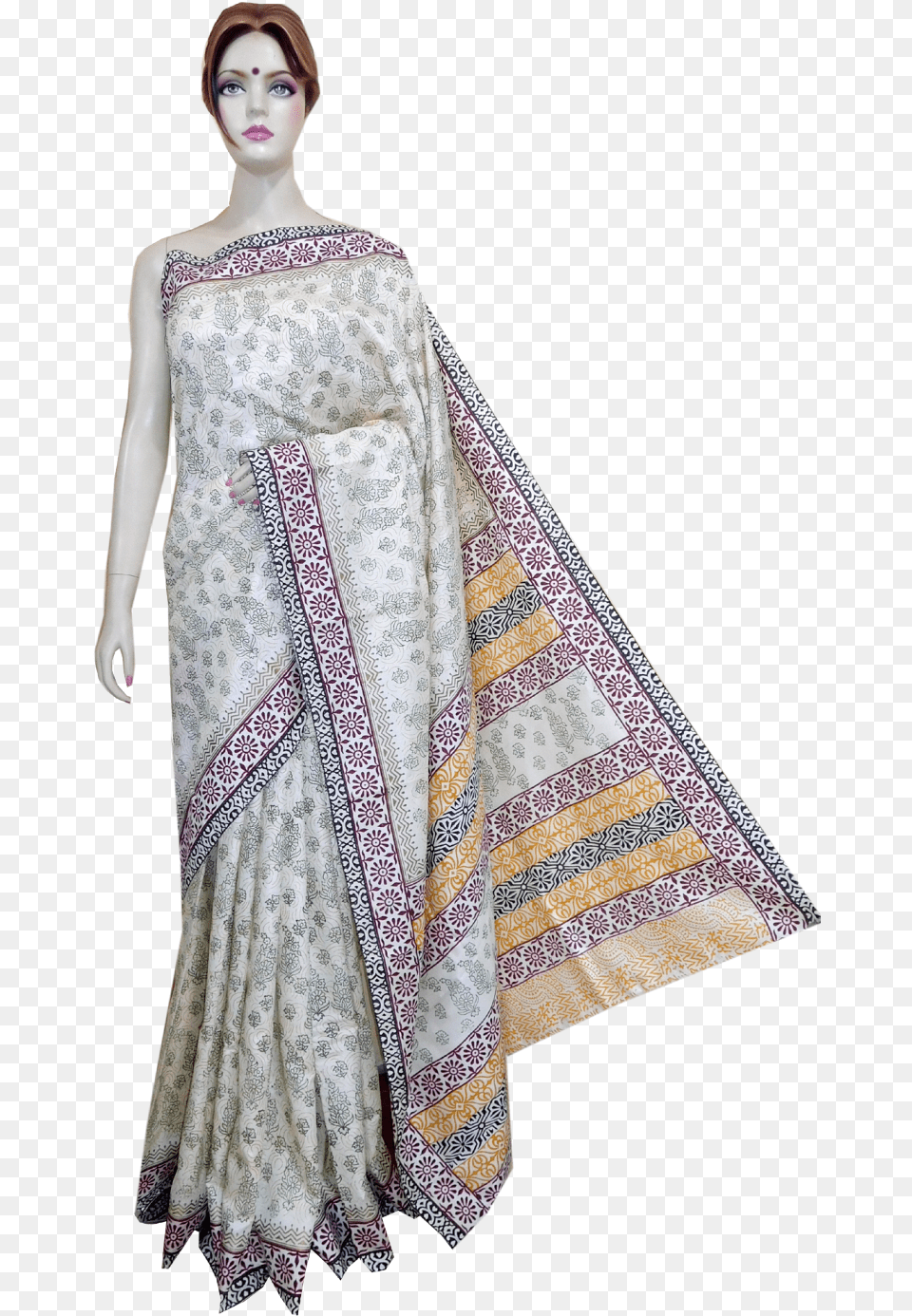 Black And White Stock Online Silk Mixed Saree Patchwork, Adult, Wedding, Person, Woman Png