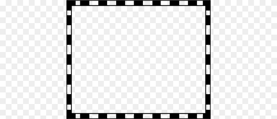 Black And White Striped Rectangular Border Vector Drawing Public, Gray Png Image