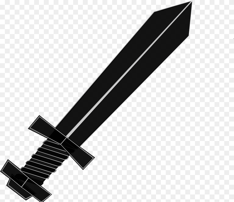 Black And White Sword Clipart, Weapon, Bow, Machine, Screw Free Png
