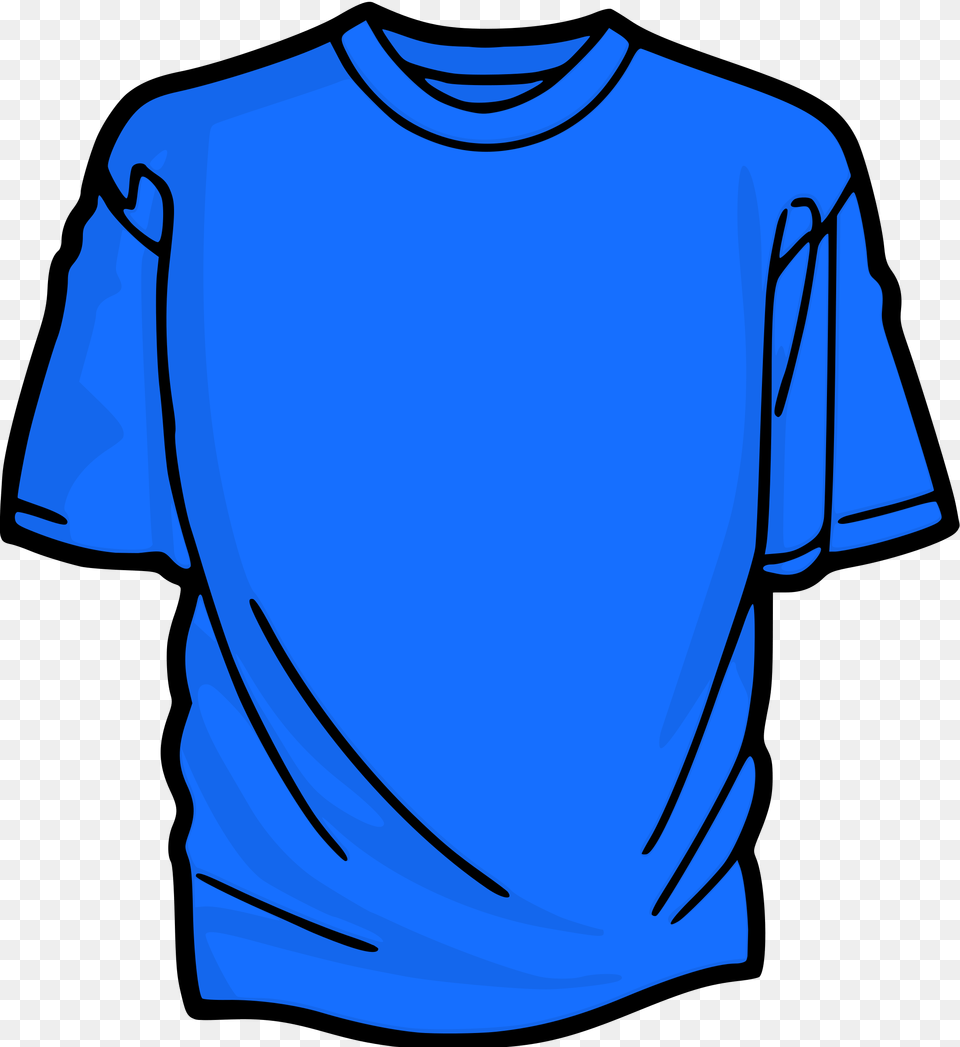 Black And White T Shirt Clip Art Blank Tshirt Template, Clothing, T-shirt Free Png Download