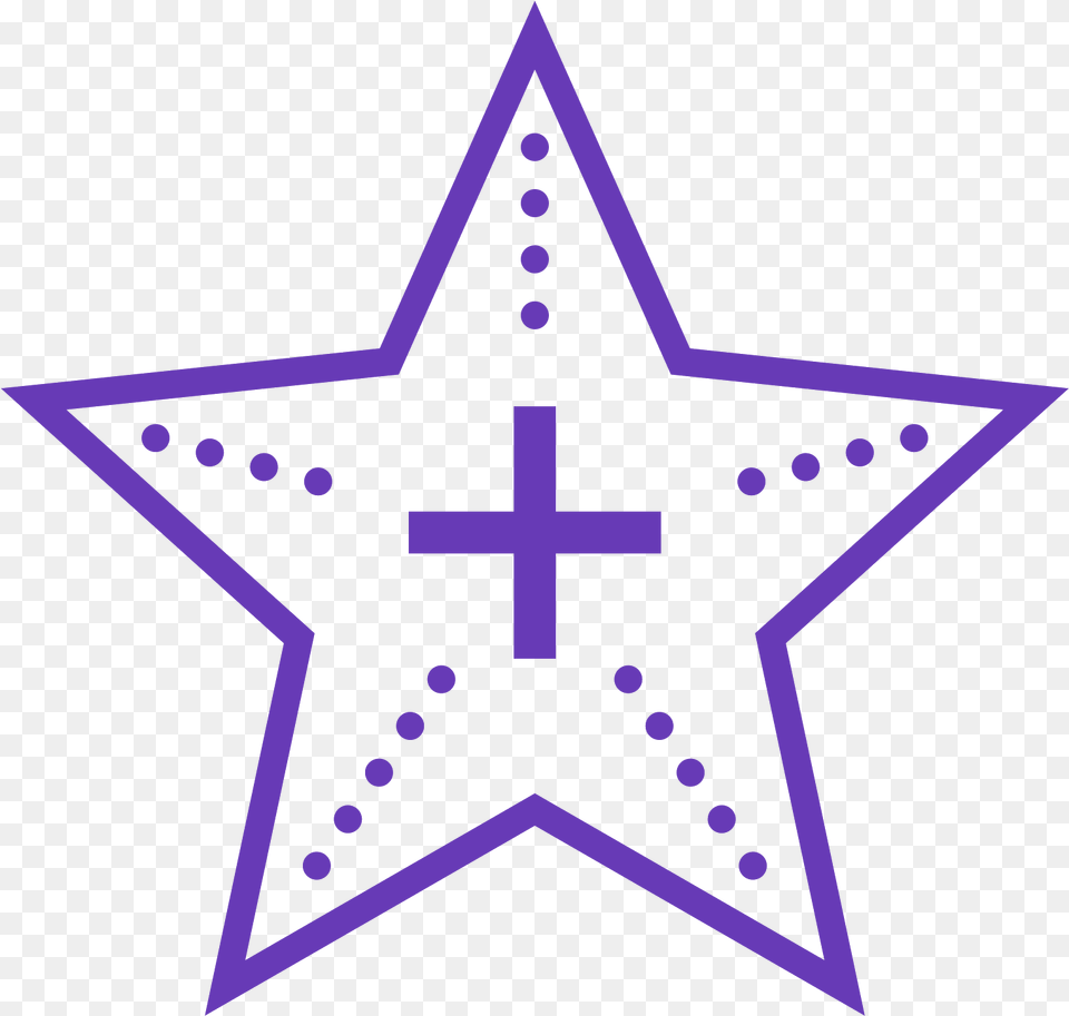 Black And White Transparent Star Clipart, Star Symbol, Symbol Free Png