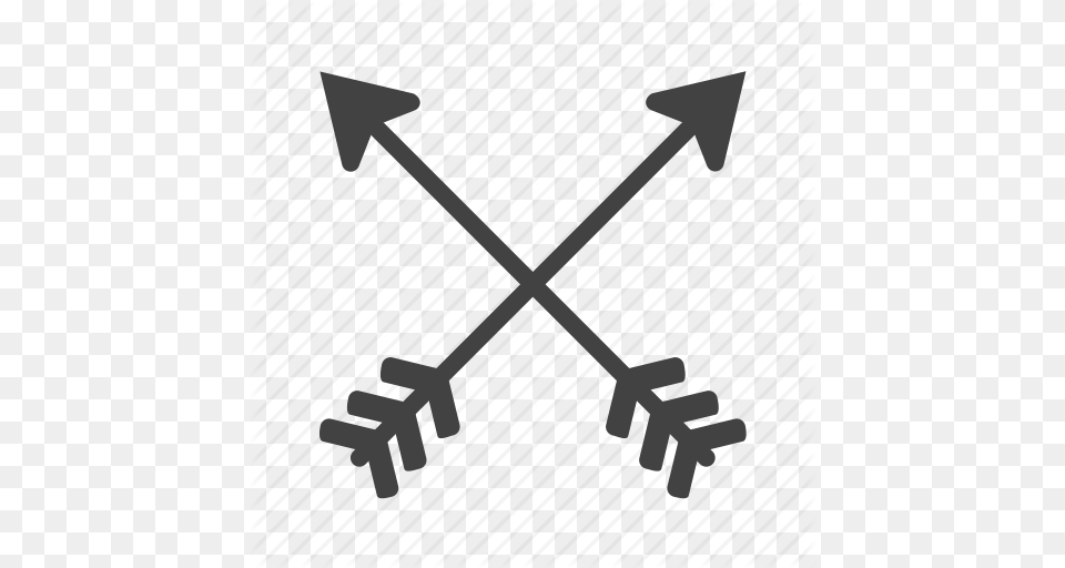 Black And White Tribal Arrow Clip Art Single, Weapon, Aircraft, Airplane, Transportation Free Transparent Png