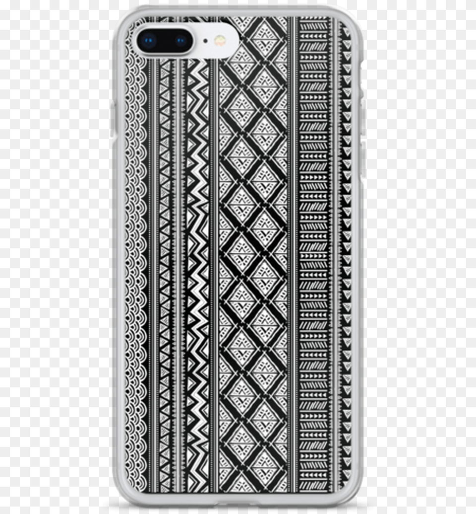 Black And White Tribal Iphone Case Mobile Phone Case, Electronics, Mobile Phone Free Transparent Png