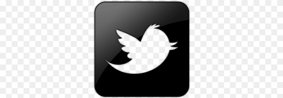 Black And White Twitter Bird Logo Twitter Logo For Footer, Silhouette Png