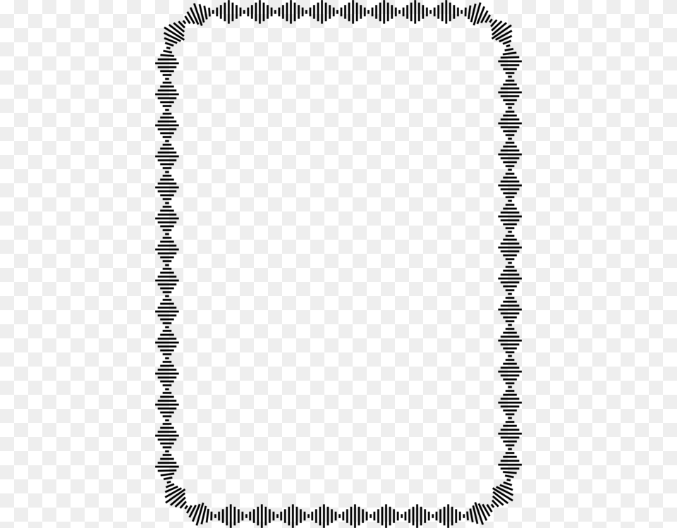 Black And White Wave Black And White Borders For Word, Gray Free Transparent Png