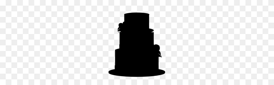Black And White Wedding Cake Clip Art, Gray Png Image