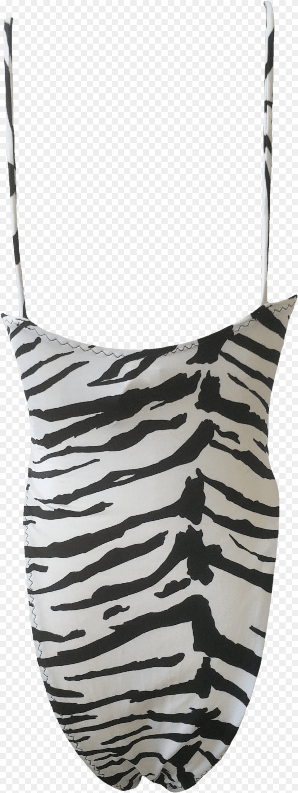 Black And White Zebra Strip Body Suit By Frederick One Piece Swimsuit, Clothing, Swimwear, Home Decor, Accessories Free Png Download
