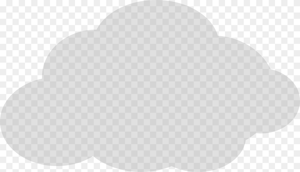 Black And Whitecirclewhite Background Grey Cloud Icon, Animal, Bear, Mammal, Wildlife Free Png Download