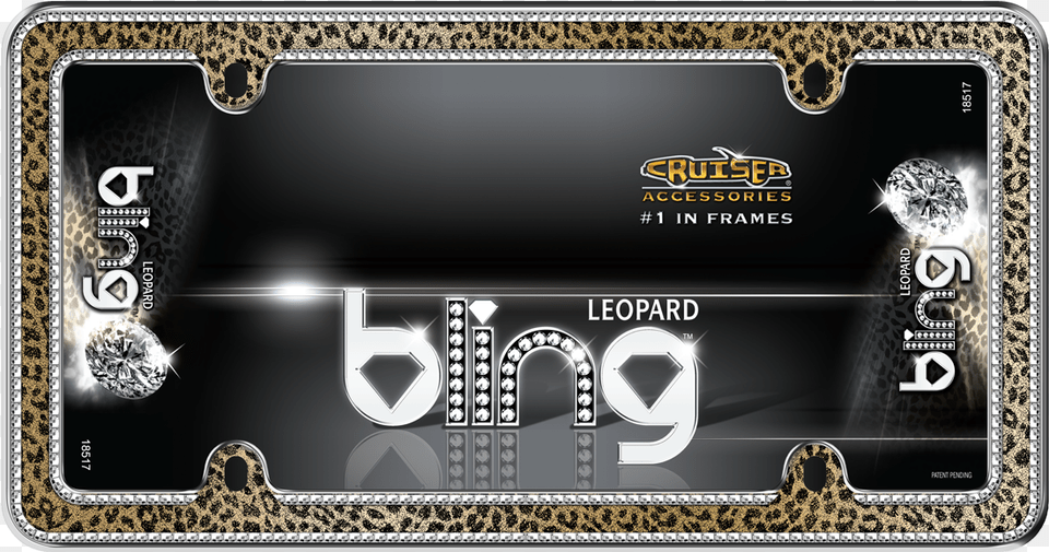 Black And Yellow Bling License Plate Frames, Electronics, Mobile Phone, Phone Free Png