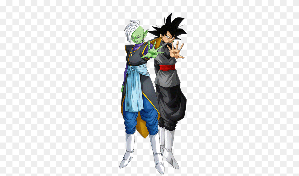 Black And Zamasu, Book, Comics, Publication, Adult Free Png Download