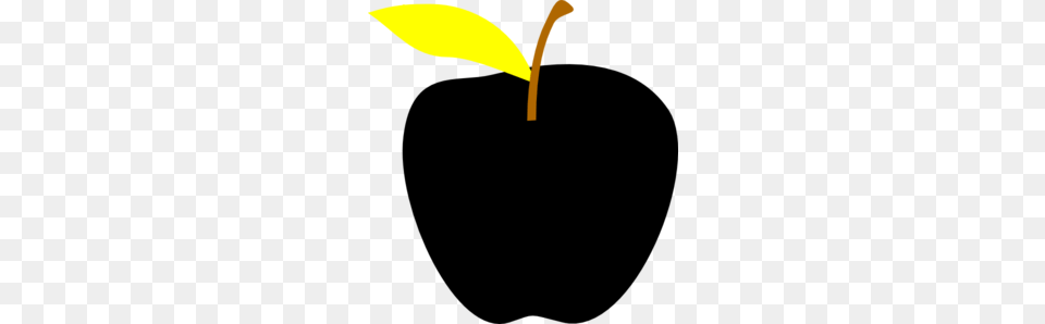 Black Apple Edited Clip Art, Food, Fruit, Plant, Produce Png Image