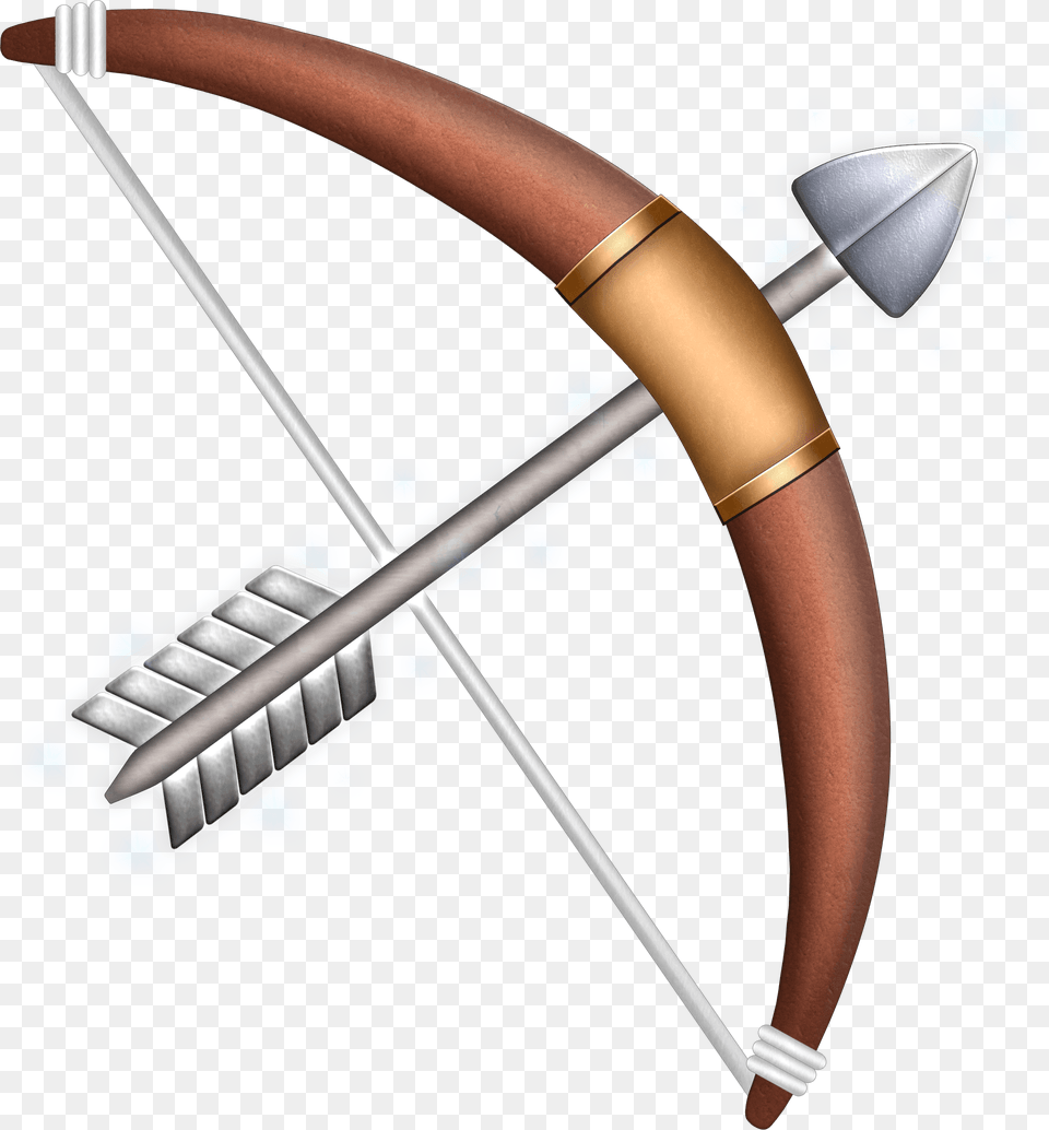 Black Arrow Hunting Clipart Animated Bow And Arrow, Weapon, Smoke Pipe Png