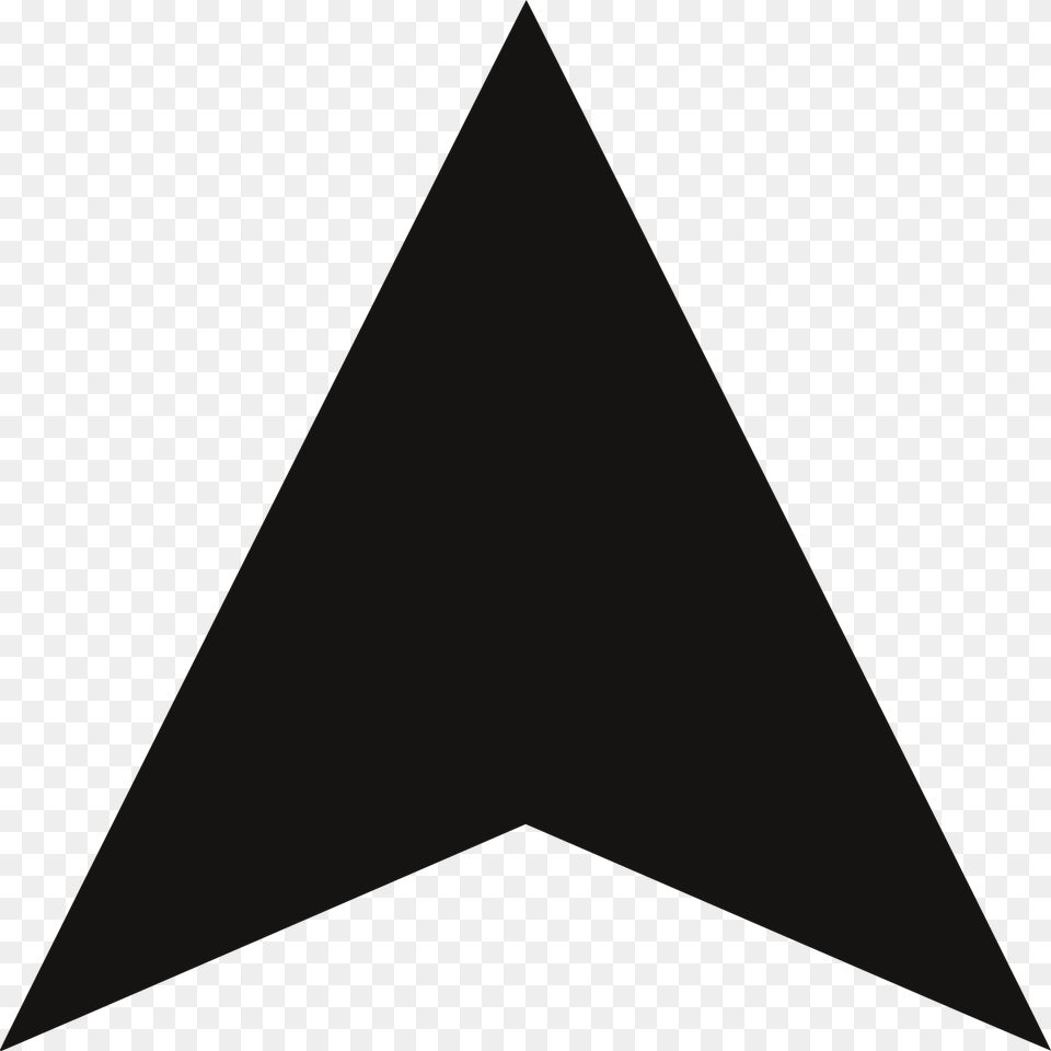 Black Arrow Up, Triangle Free Transparent Png