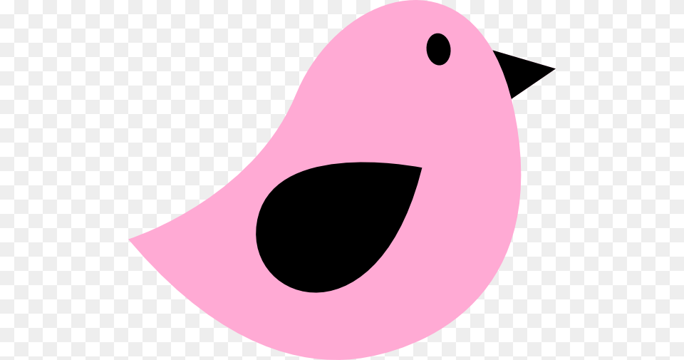 Black Baby Pink Birdie Clip Art, Animal, Beak, Bird Png Image