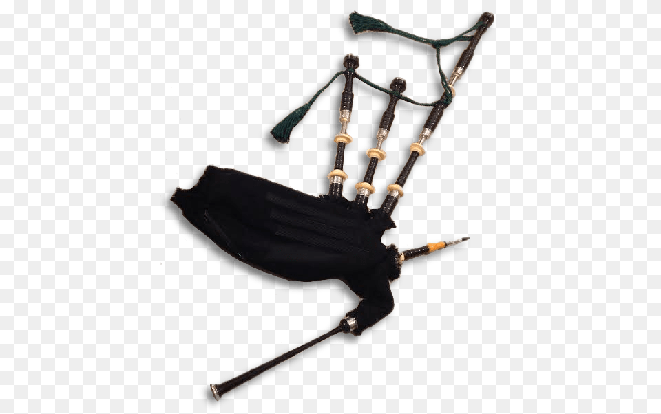 Black Bagpipe, Musical Instrument, Smoke Pipe Free Png