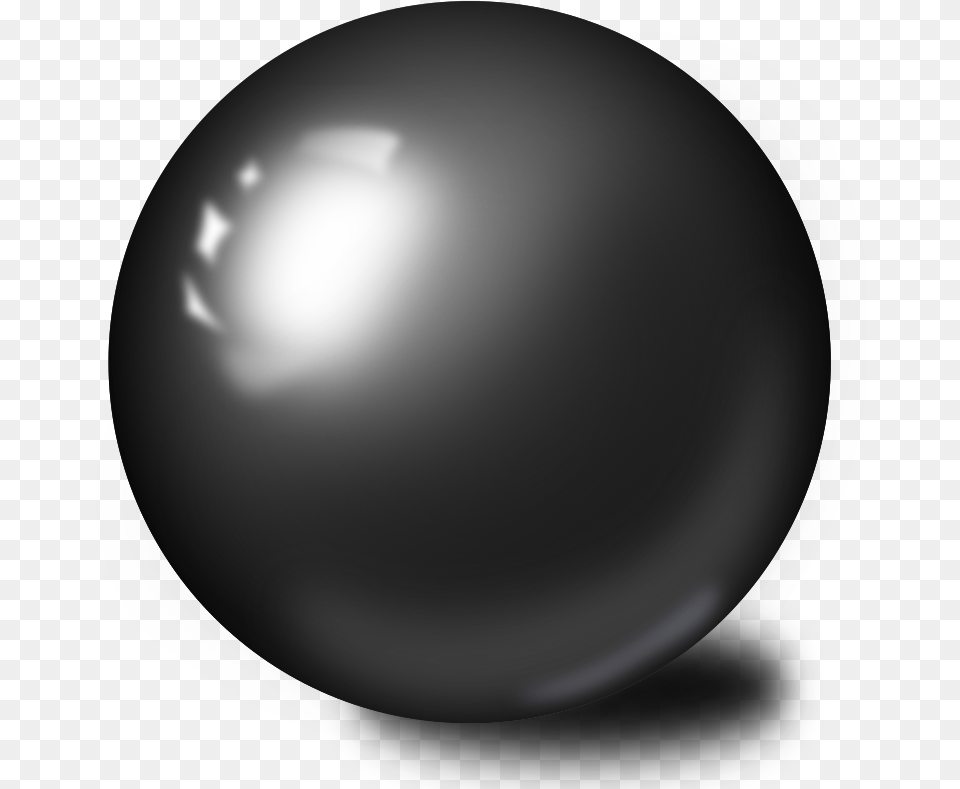 Black Ball Black Ball 3d, Sphere Png