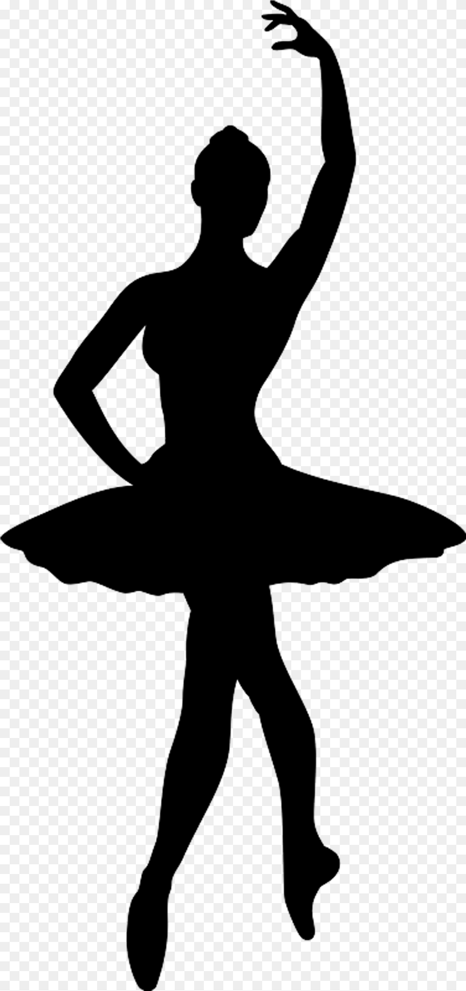 Black Ballet Dancer Ballet Dancing Doll Sketch, Gray Free Png