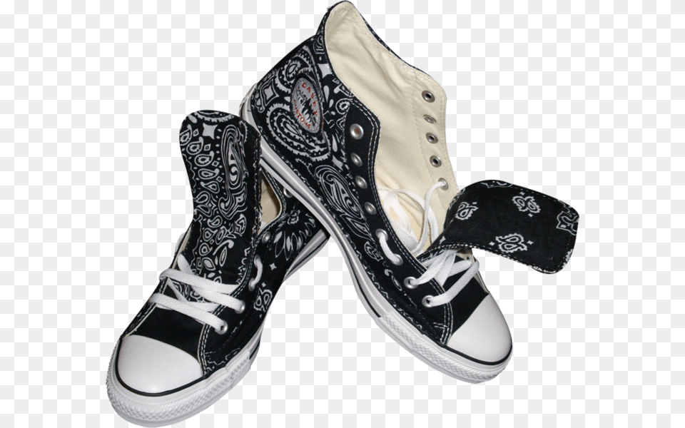 Black Bandana, Clothing, Footwear, Shoe, Sneaker Png
