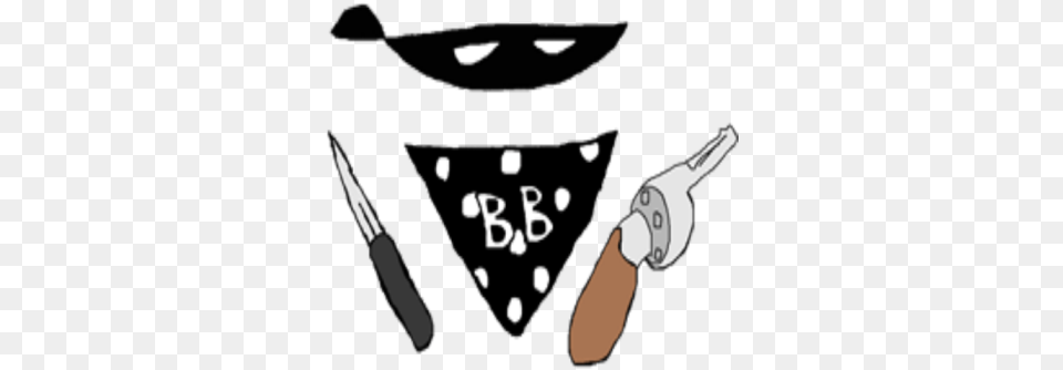 Black Bandit Logo Roblox Dot, Accessories, Bandana, Headband, Person Free Png Download