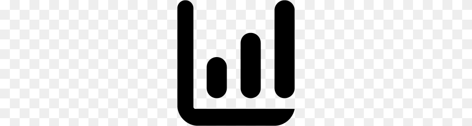Black Bar Chart Icon, Gray Free Transparent Png