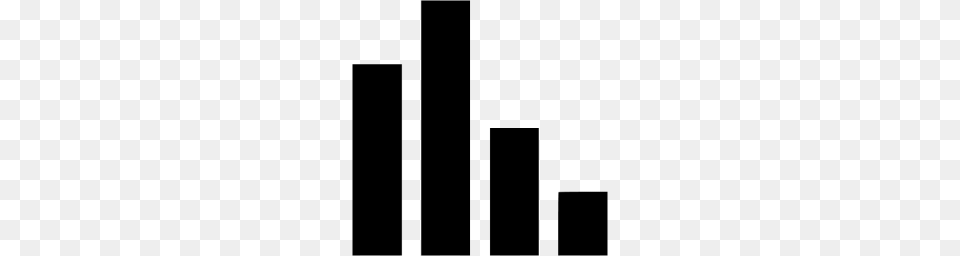 Black Bar Chart Icon Free Png Download